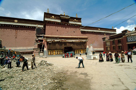 DSCF0012-1 Tibet, Kloster Sakya